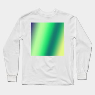 red blue green abstract texture pattern Long Sleeve T-Shirt